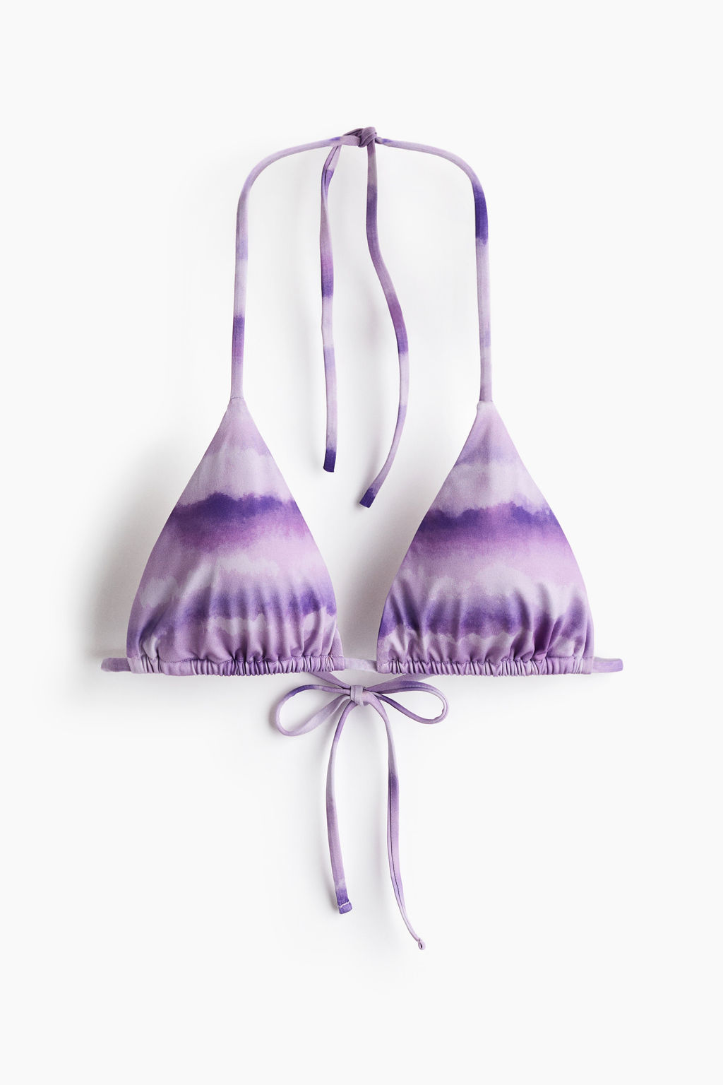 Top de bikini triangular con relleno - H&m фото 6