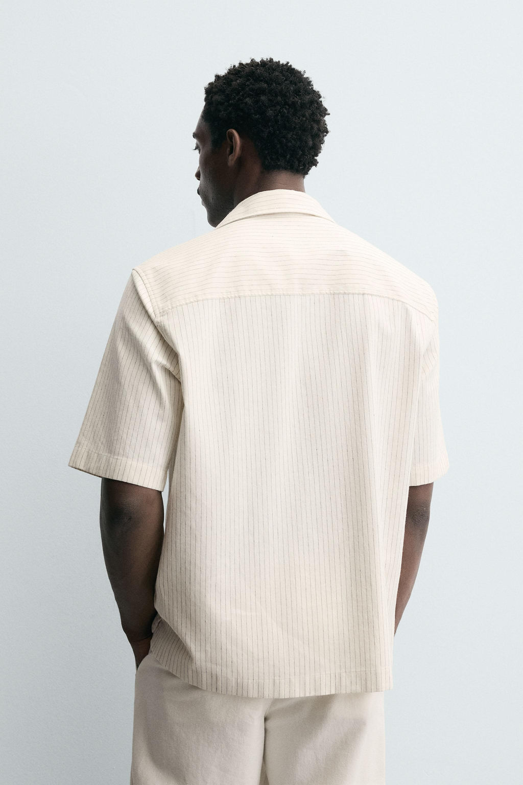 STRIPED SHIRT WITH POCKET