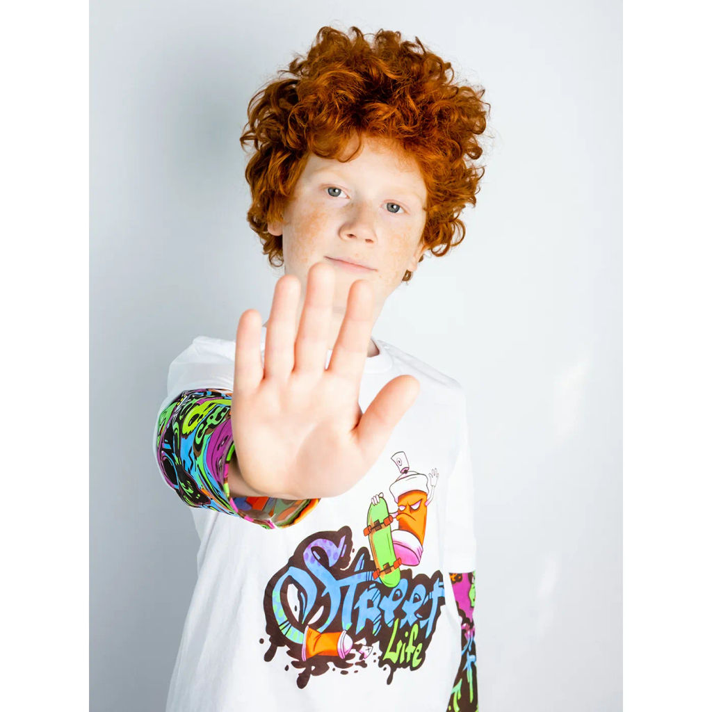 Джемпер с тату кулирка 1539100202 - Youlala фото 11