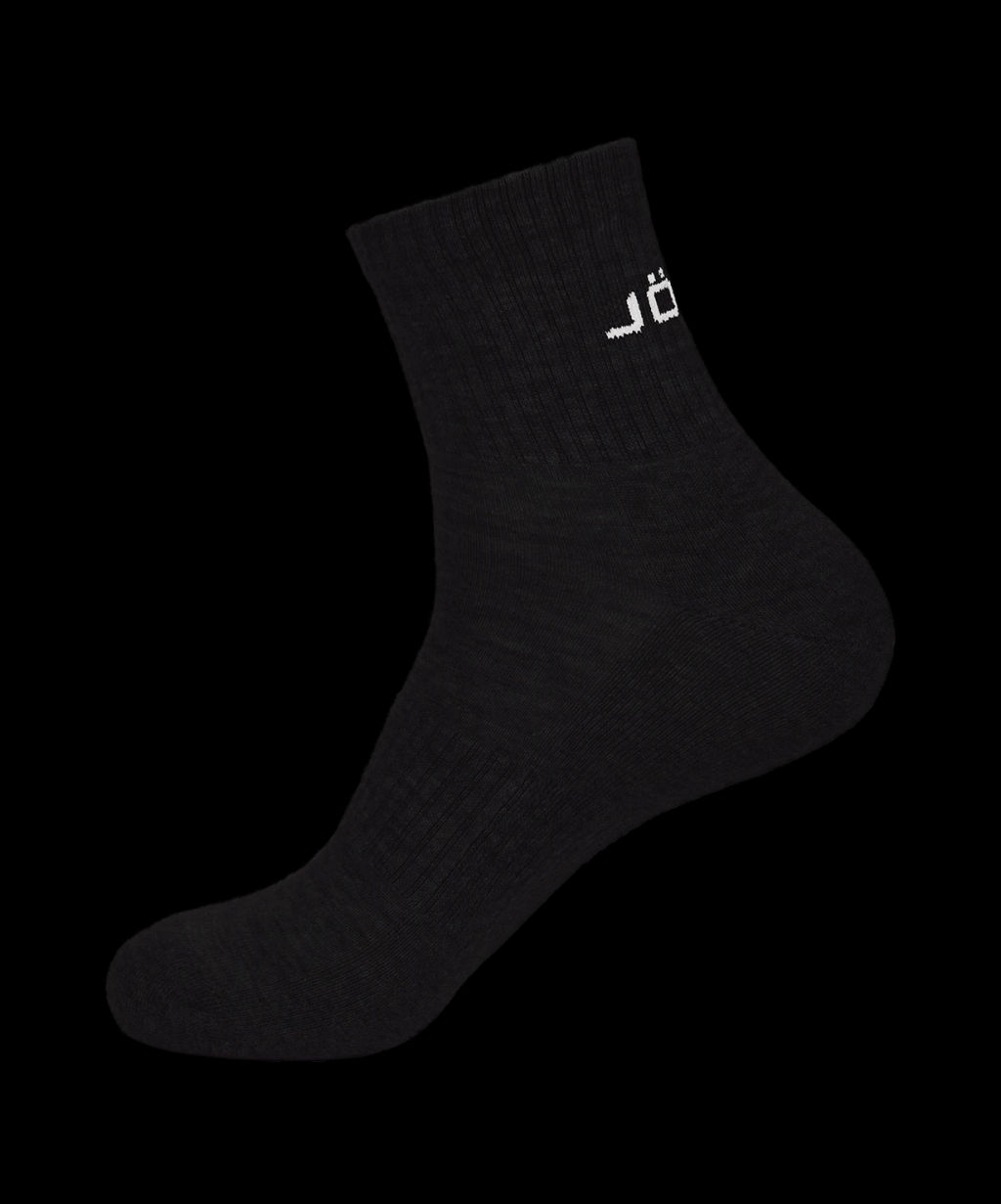 Носки средние JOGEL ESSENTIAL Mid Cushioned Socks, черный  фото 4