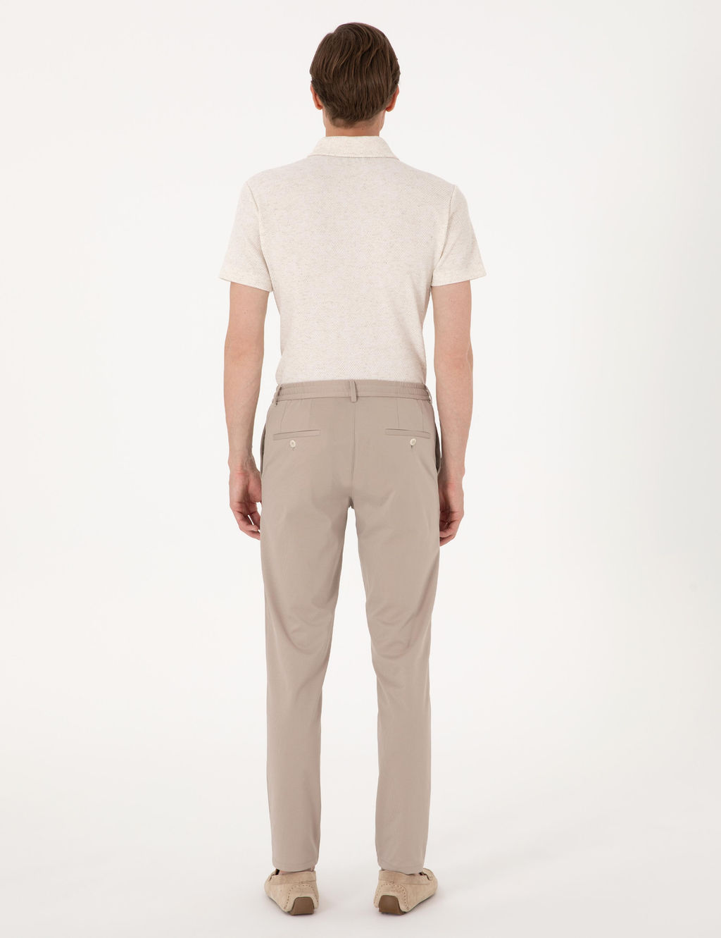 Bej Ex. Slim Fit Kuma_ Pantolon - Pierre cardin фото 4