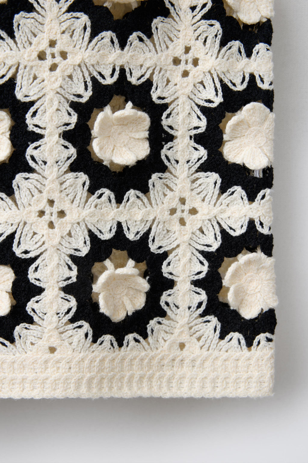 FLORAL KNIT VEST - Zara фото 4