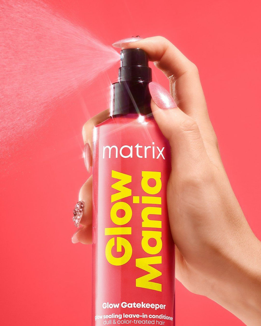 Несмываемый кондиционер-спрей для окрашенных и тусклых волос Glow Mania, 250 мл