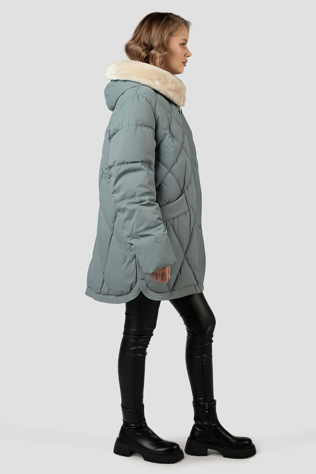 05-2257 Куртка женская зимняя (биопух 250) - El podio фото 4