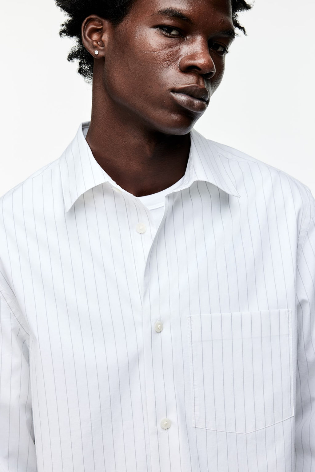 Camisa de popelina Regular Fit - H&m фото 4