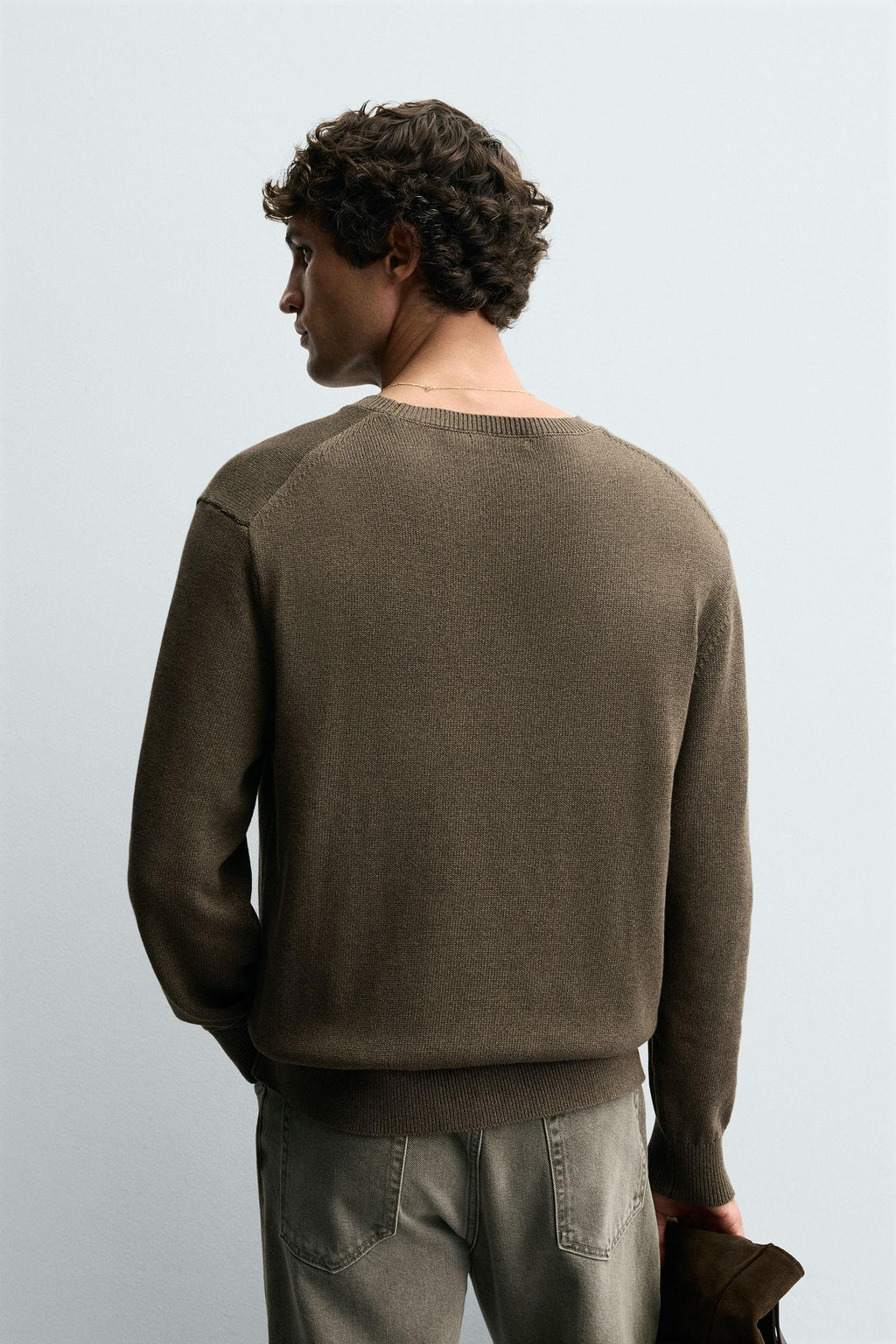TWISTED YARN TEXTURED SWEATER - Zara фото 3