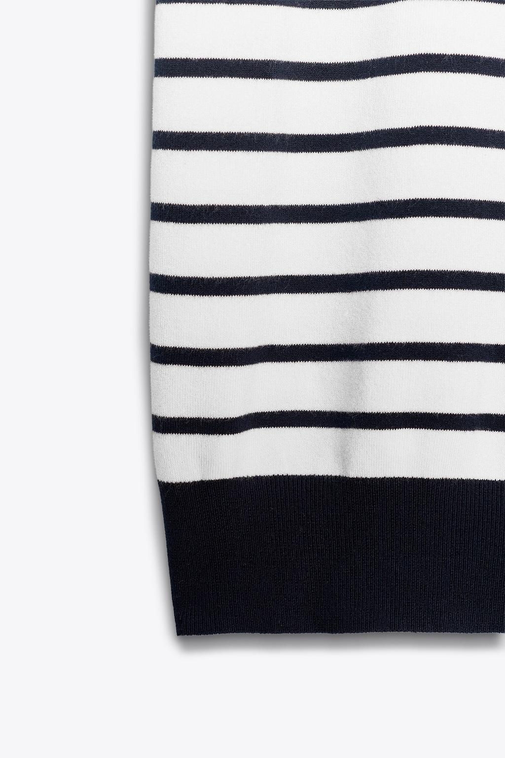 BASIC PLAIN KNIT SHORT SLEEVE TOP - Zara фото 56