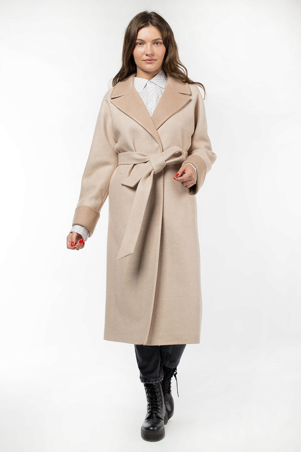 01-09940 Пальто женское демисезонное - El podio фото 2