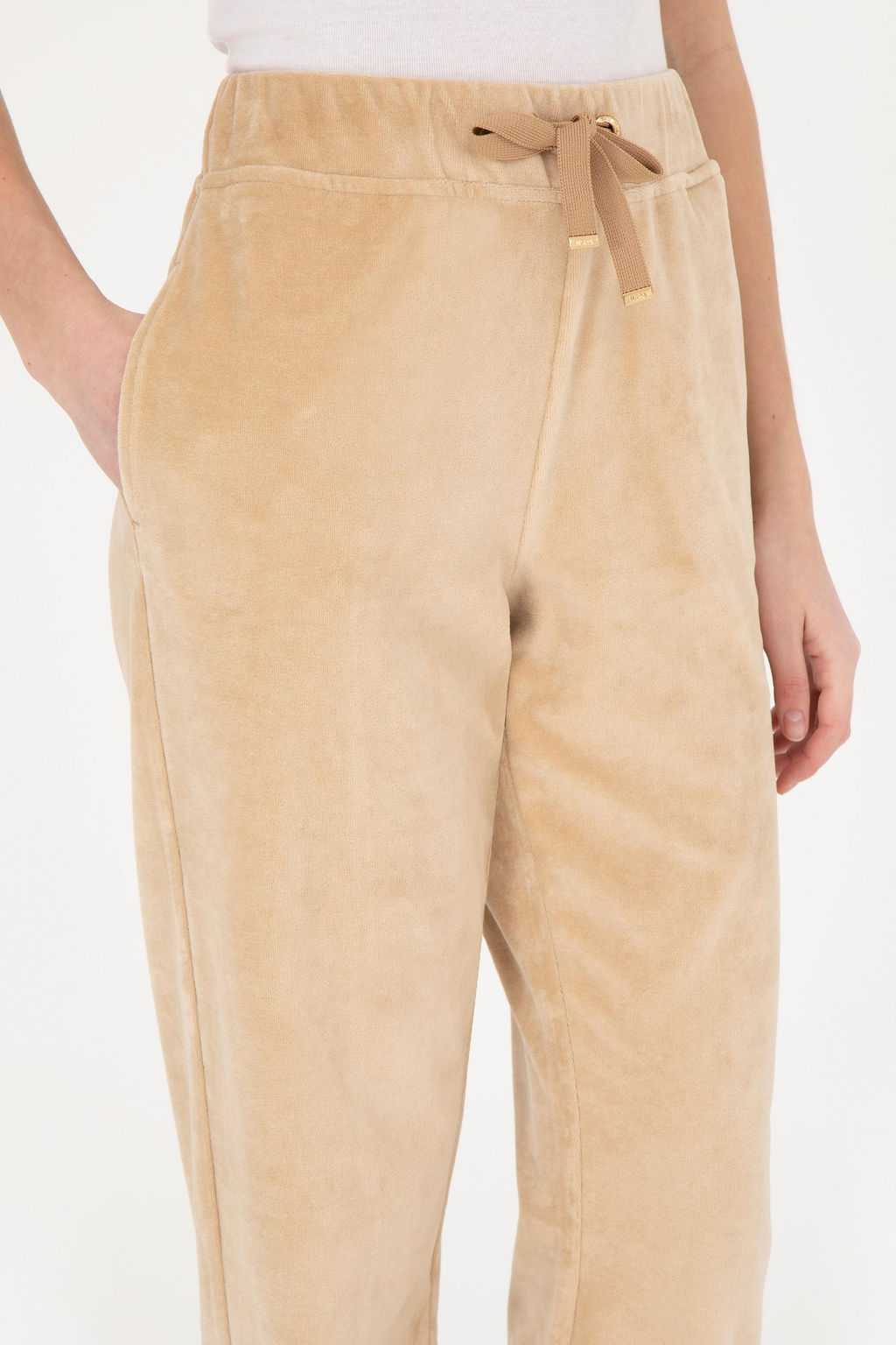 Женские спортивные штаны песочного цвета - U.s. polo assn фото 12