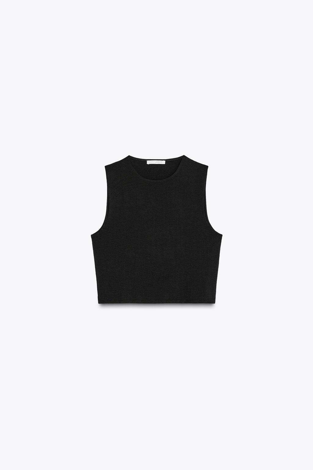 COTTON CROP TOP - Zara фото 5