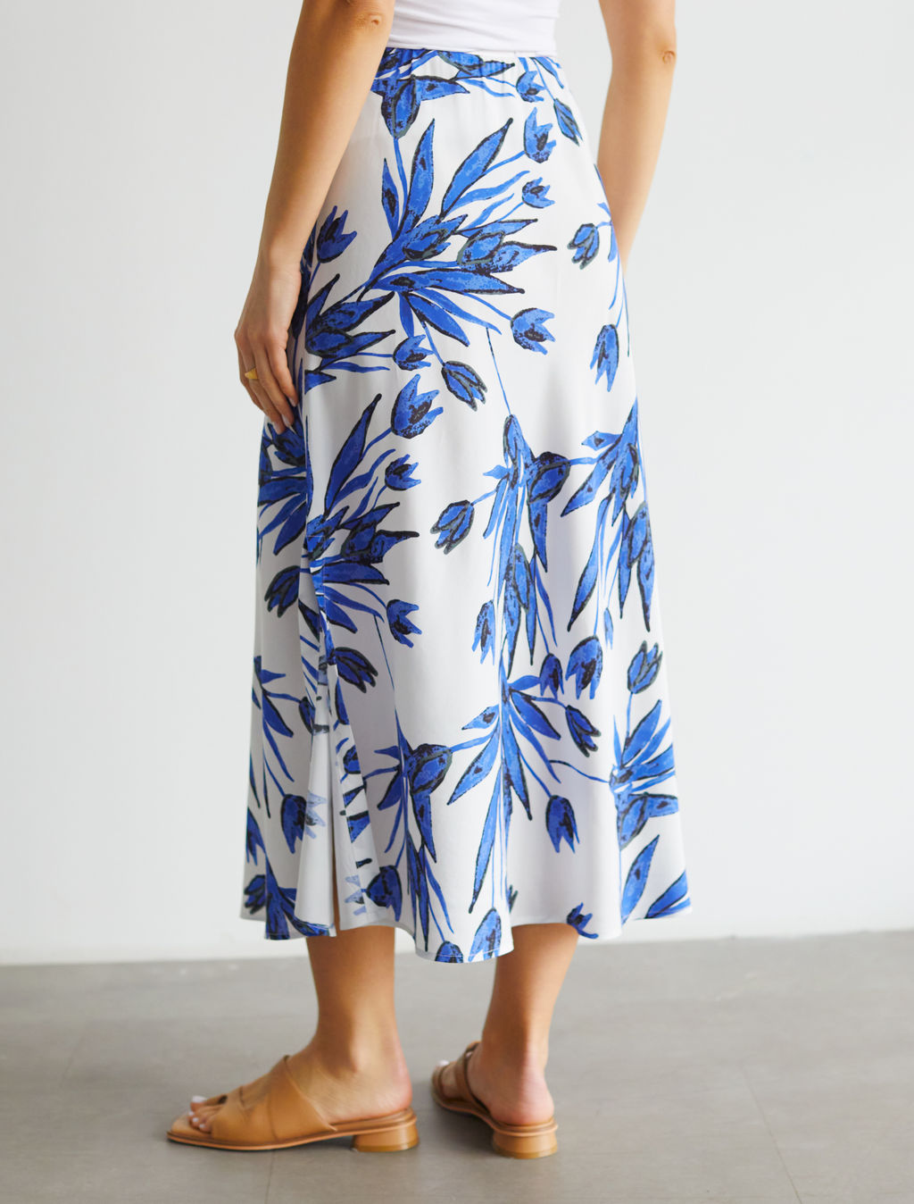 VILATTE / Юбка из вискозы с лиоцеллом  фото 2