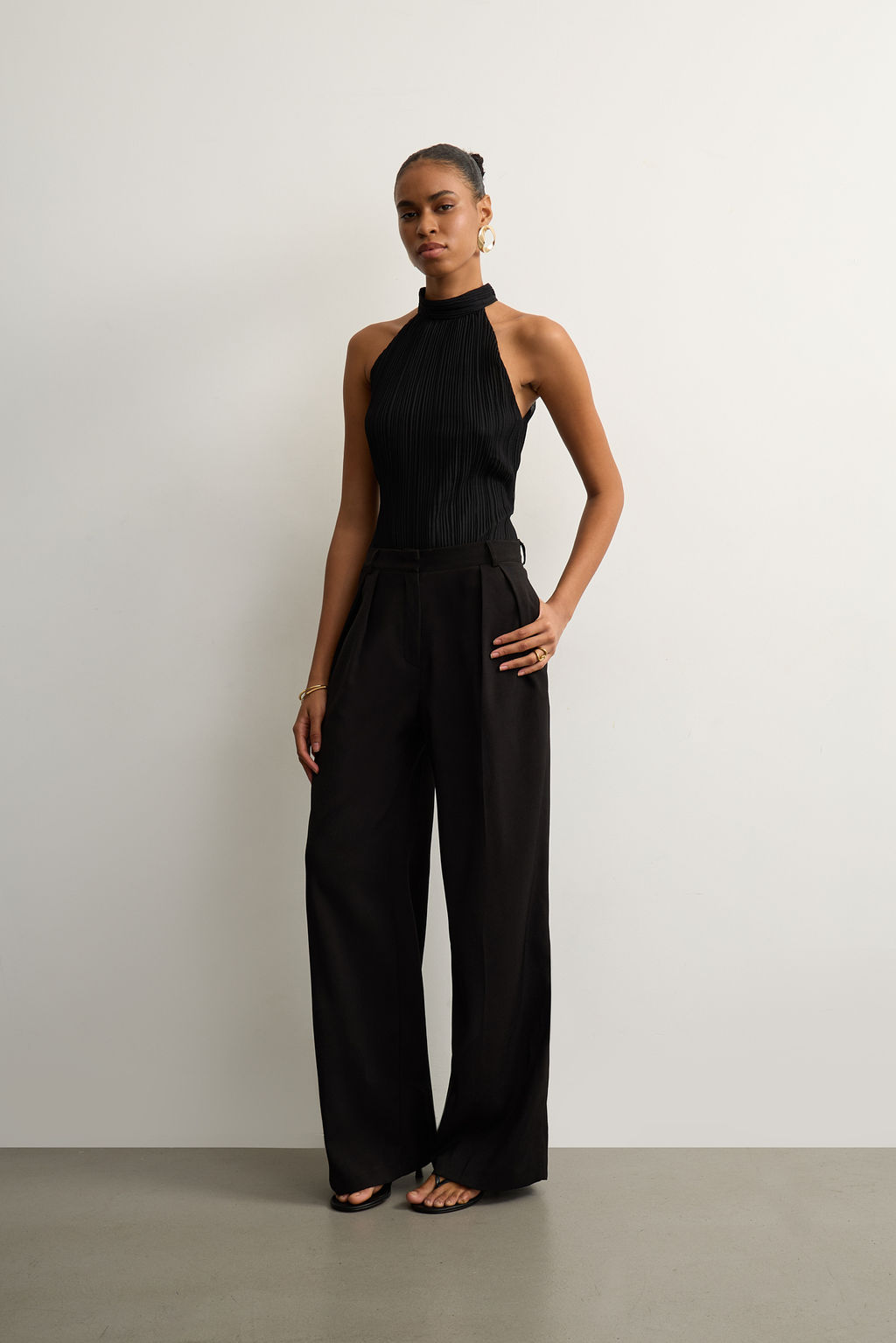 Блуза плиссе с открытыми плечами - Mollis фото 2