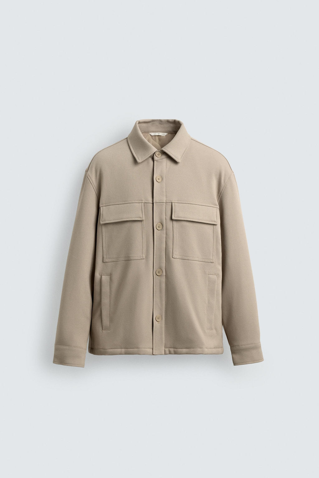 SOFT PADDED OVERSHIRT - Zara фото 7