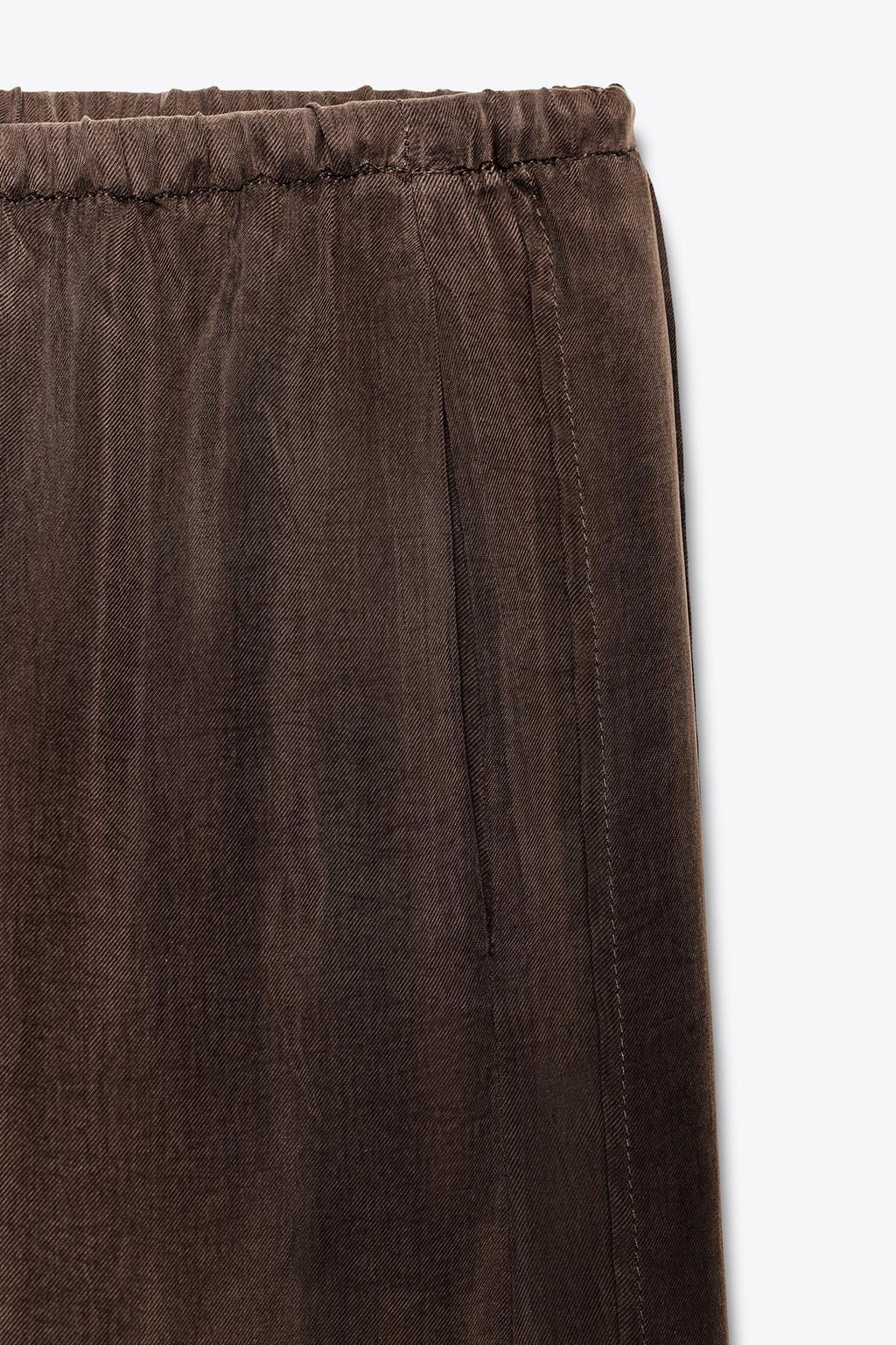 ZW COLLECTION TROUSERS WITH VENTS - Zara фото 5