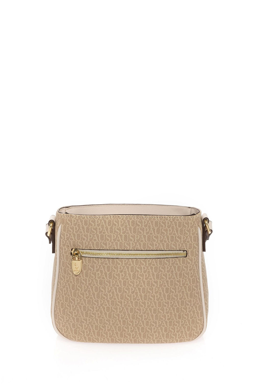 Женская бежевая сумка через плечо Неожиданная скидка в корзине - U.s. polo assn фото 3