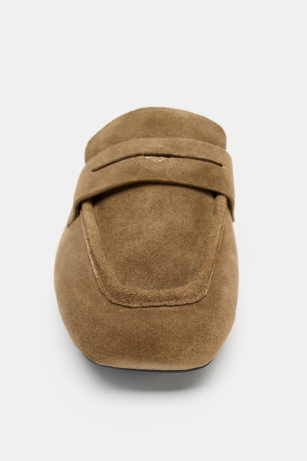 SPLIT SUEDE MULE LOAFERS - Zara фото 13