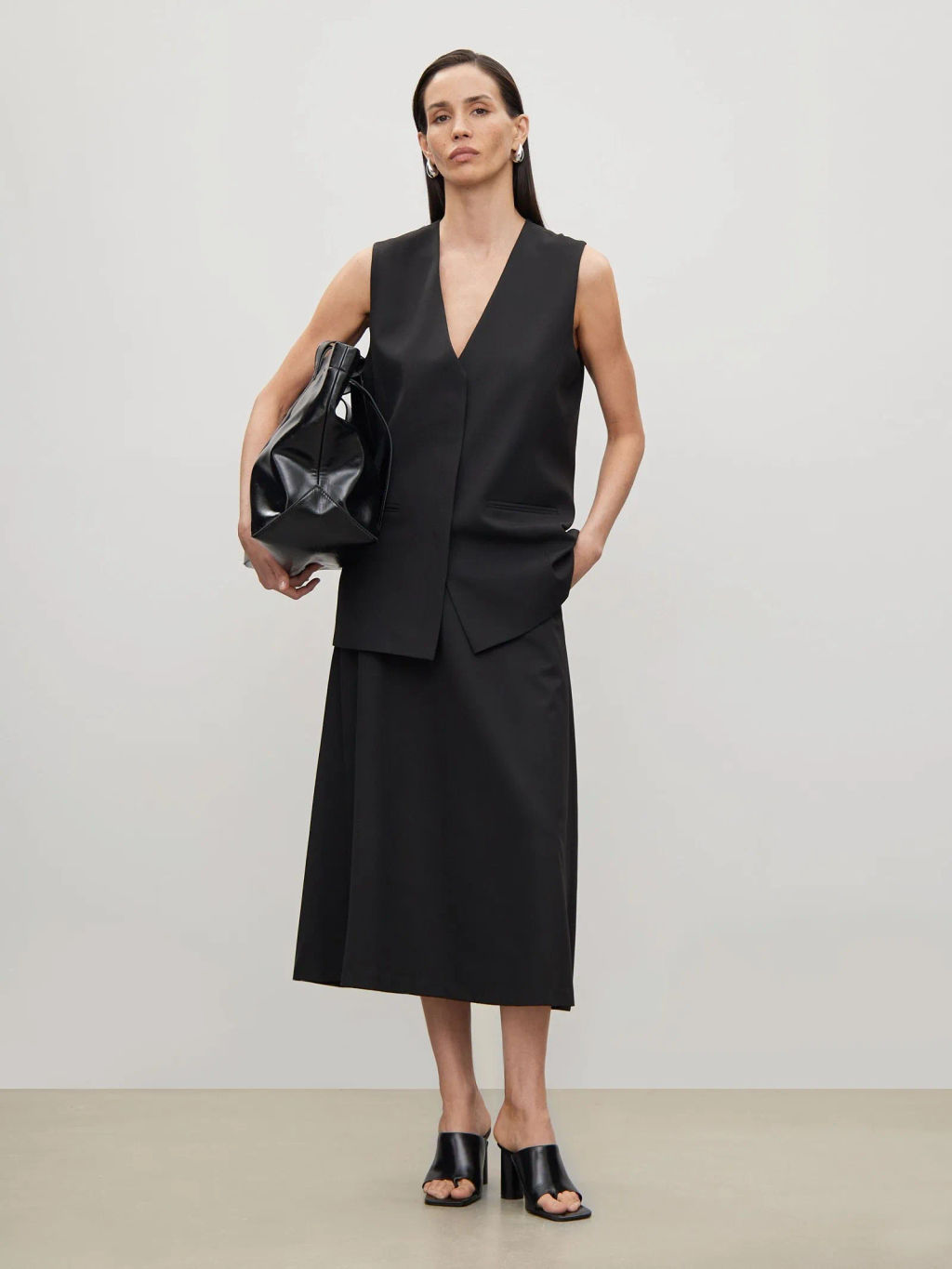 Жилет прямого кроя - Emka фото 2