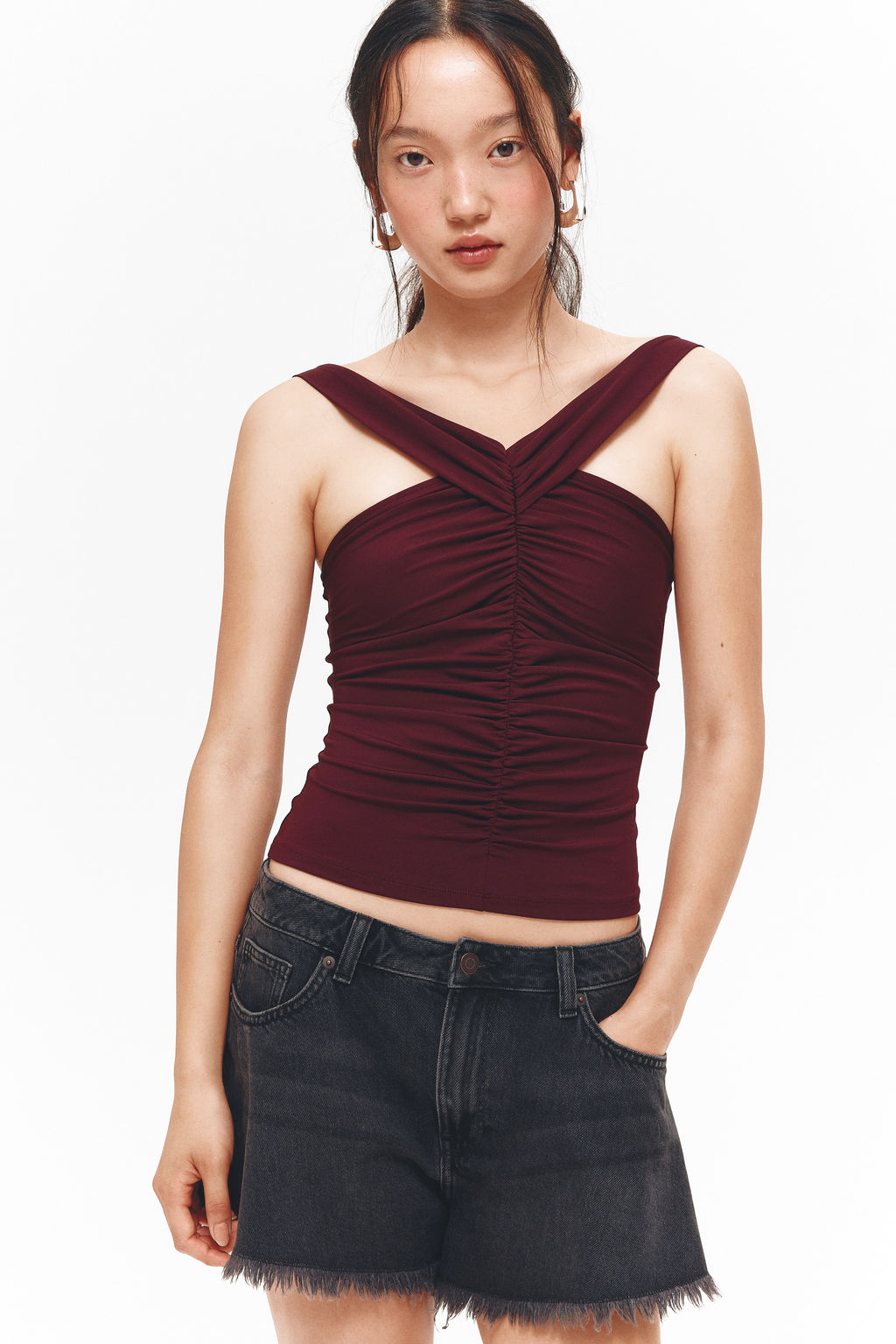 Top fruncido - H&m фото 4