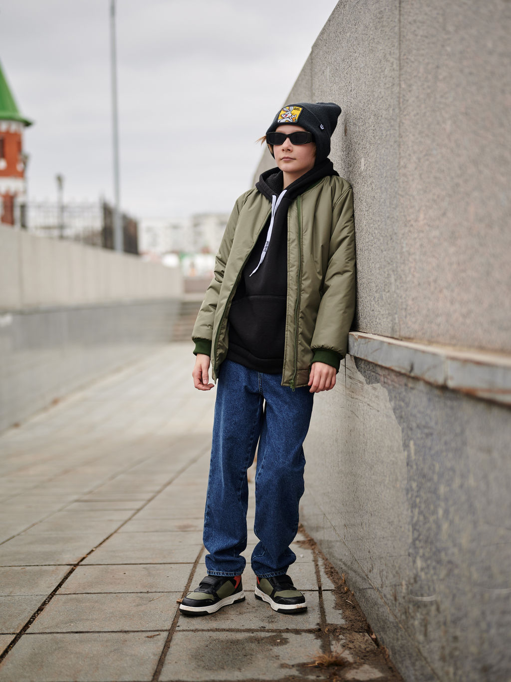 Бомбер демисезонный для мальчика Френд красный - Yollochka фото 13