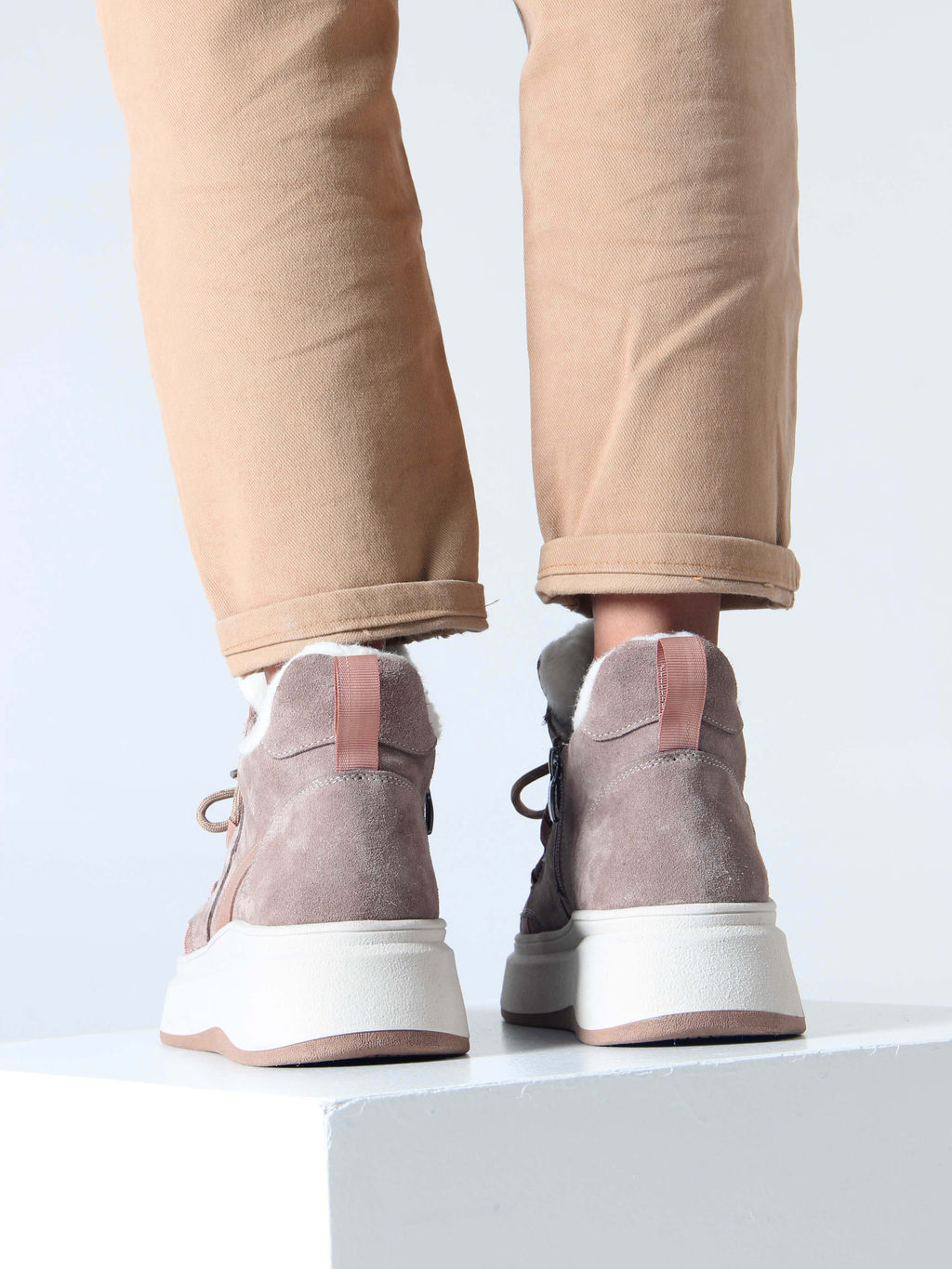 Ботинки EDART 229.windy be. Капучино замша/мех - Ed'art фото 13