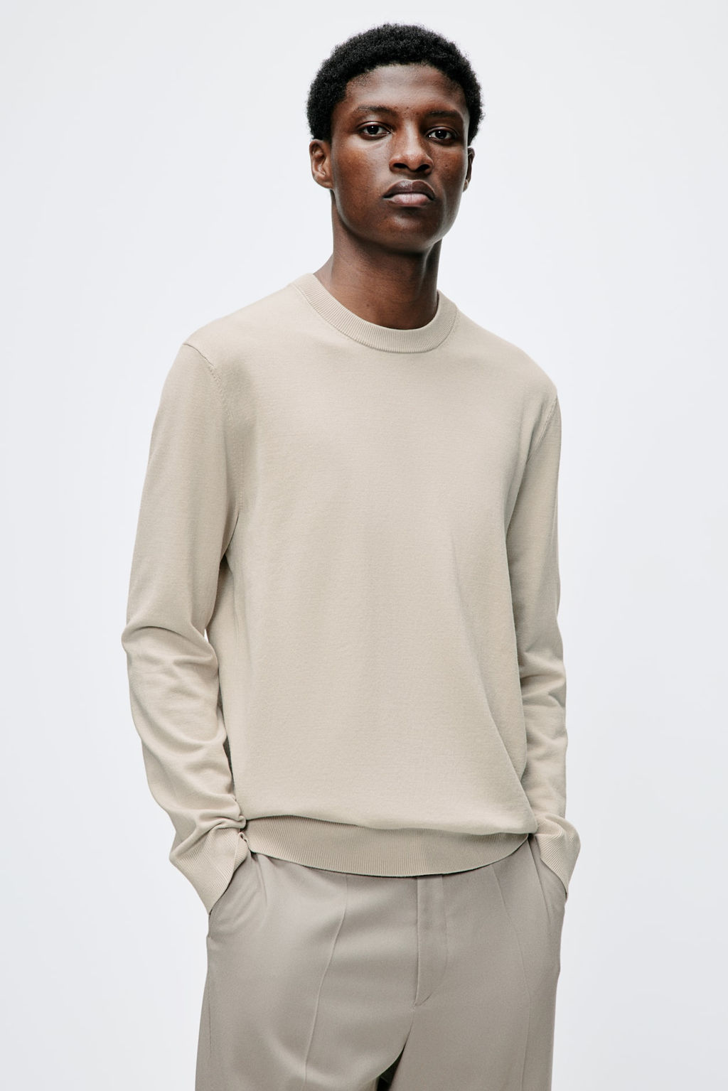 Jersey en punto fino Slim Fit - H&m фото 2