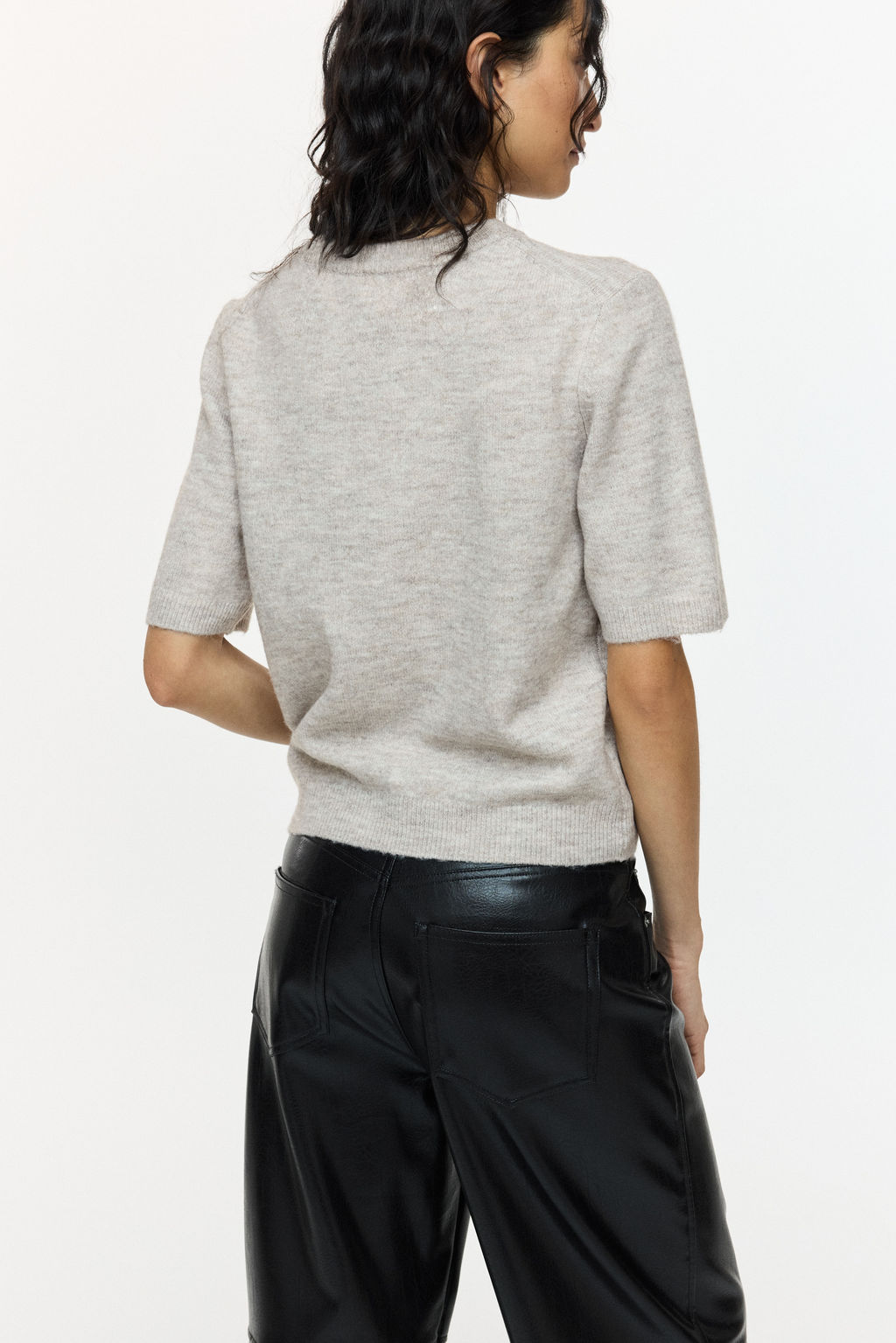 Camiseta en punto fino - H&m фото 6