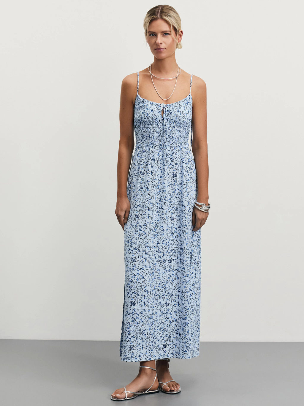 Сарафан миди приталенного кроя / Zarina