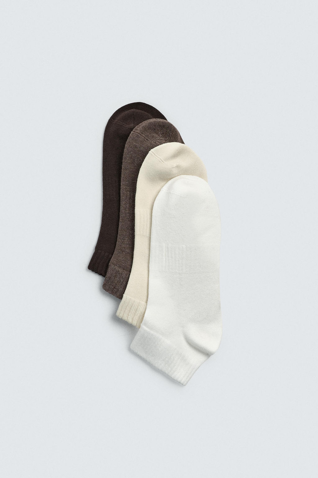 4-PACK OF BASIC ANKLE SOCKS