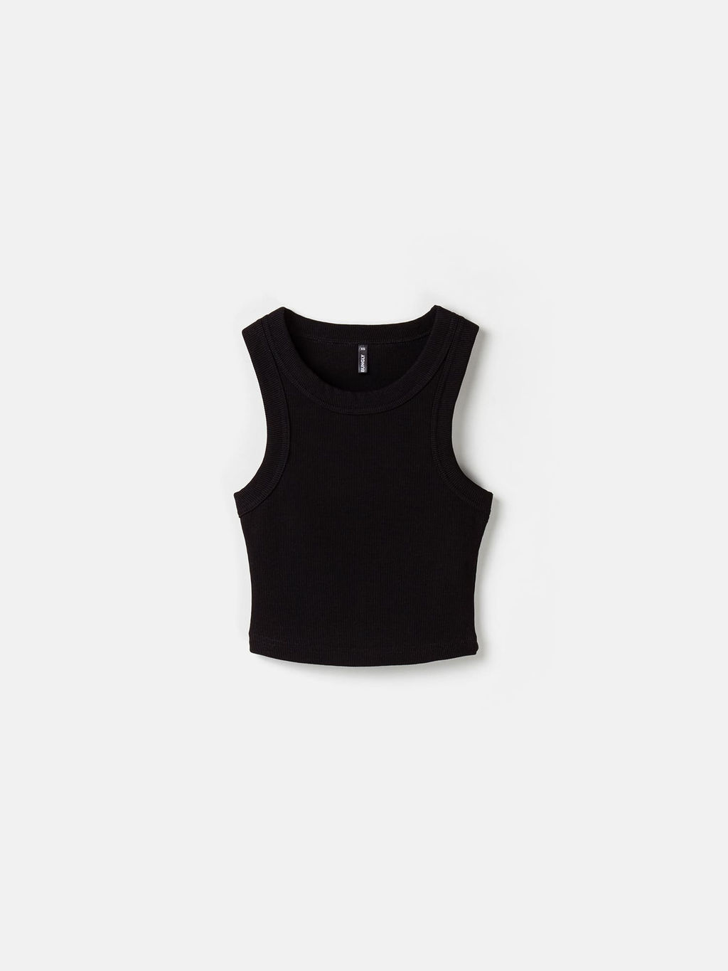 Топ халтер укороченный "Уголь" женский