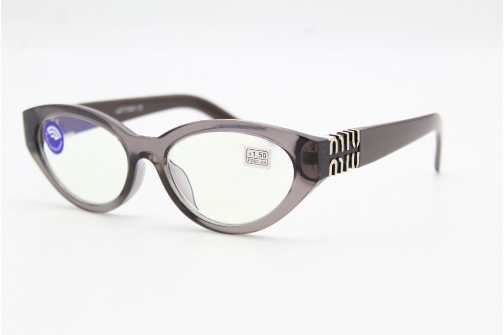 Готовые очки LETITGO 7114 55-20-139 БЛЮБЛОКЕР