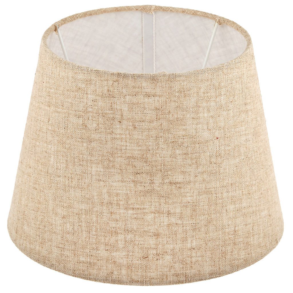 Светильник настольный Зефира д25см, h41,5см, абажур текстильный д25см, h18см, цвет - бежевый, основание керамическое д11,3см, h29см, глянцевая глазурь, цвет - сине-серый (Китай) - Домашняя мода фото 3