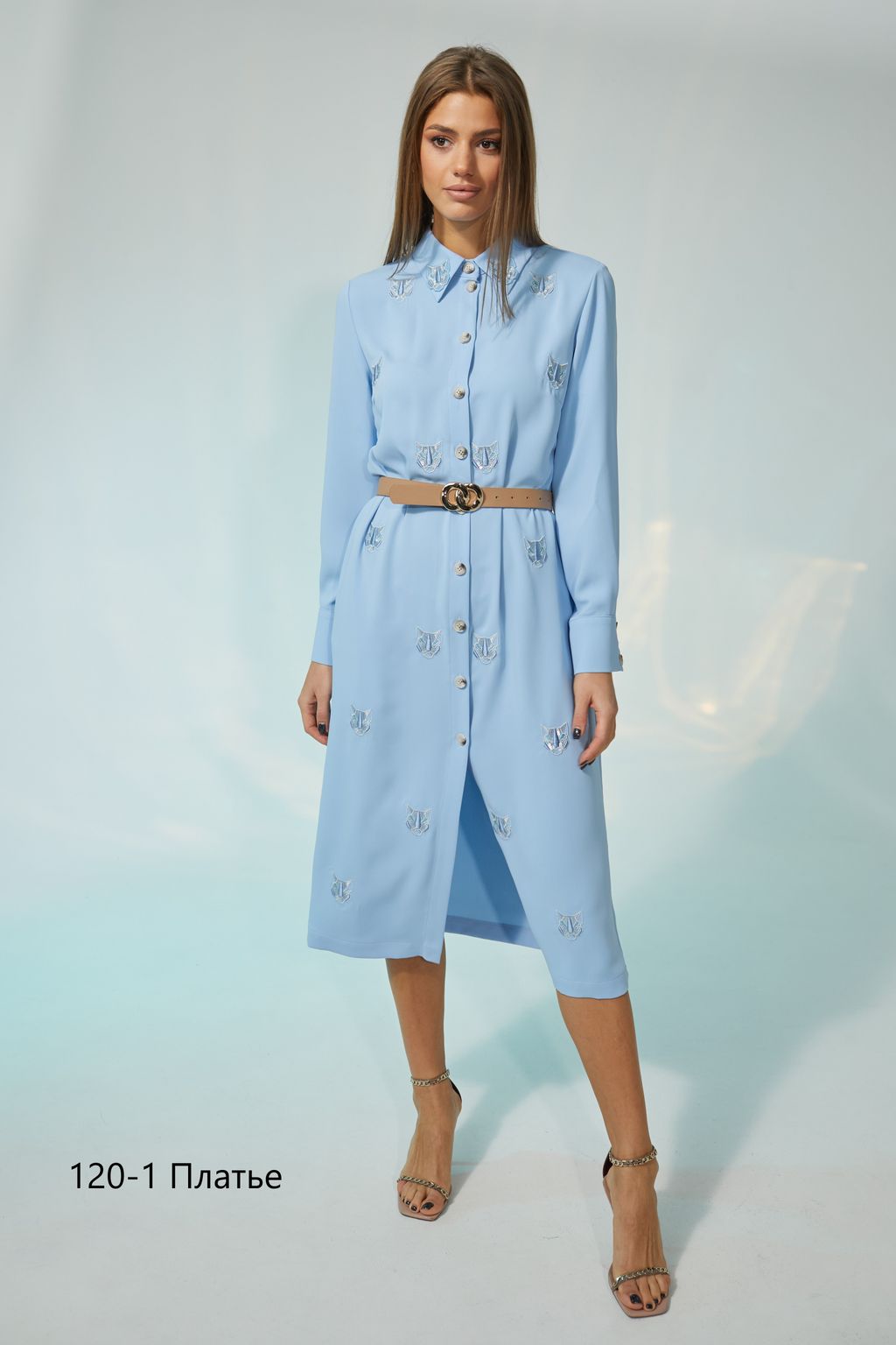 120-1 Платье - Niv niv  fashion фото 3