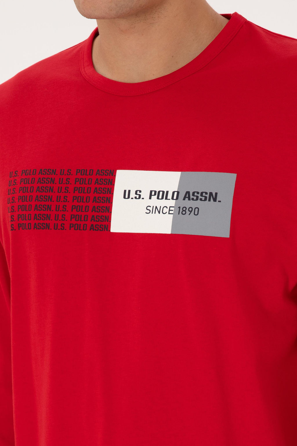 Erkek K_rm_z_ Pijama Tak_m_ - U.s. polo assn фото 7