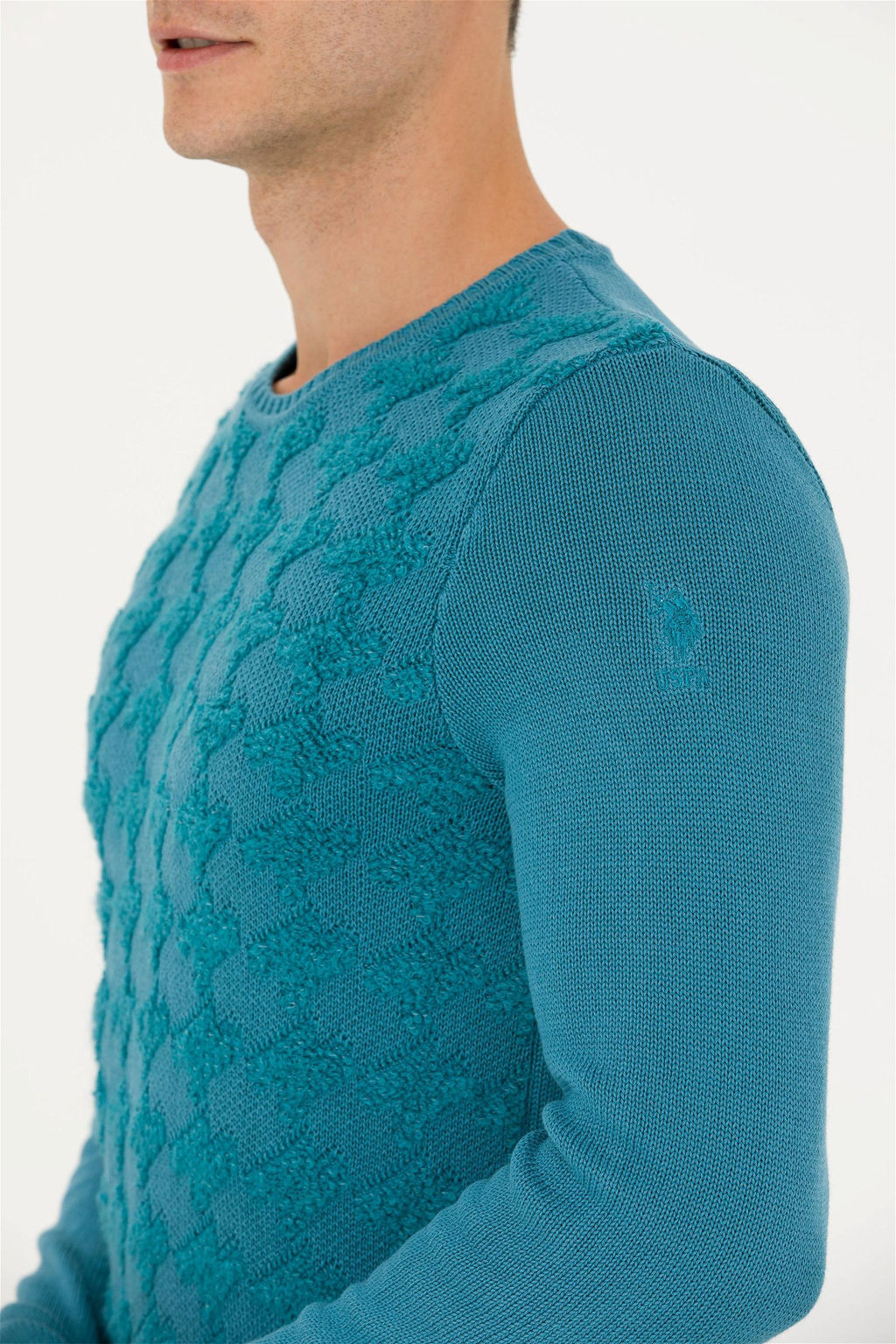 U. S. Polo Assn Мужской масляный свитер - U.s. polo assn фото 7