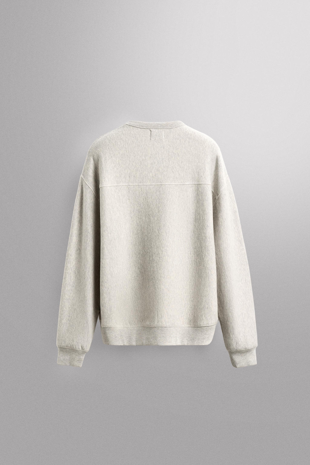 SUDADERA CREWNECK ENTRENAMIENTO / Gris vigor? - Zara фото 8