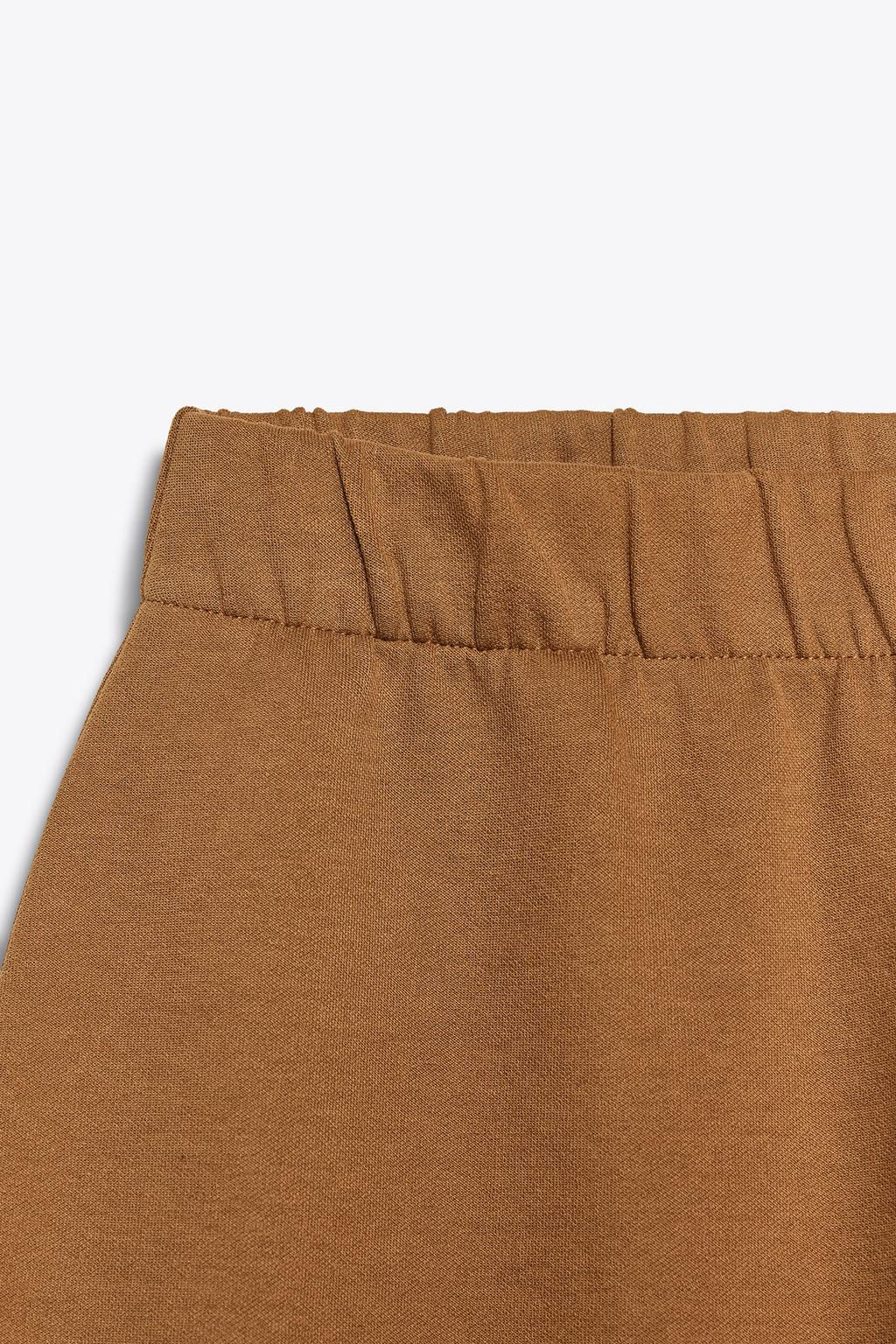 INTERLOCK COCOON TROUSERS - Zara фото 22