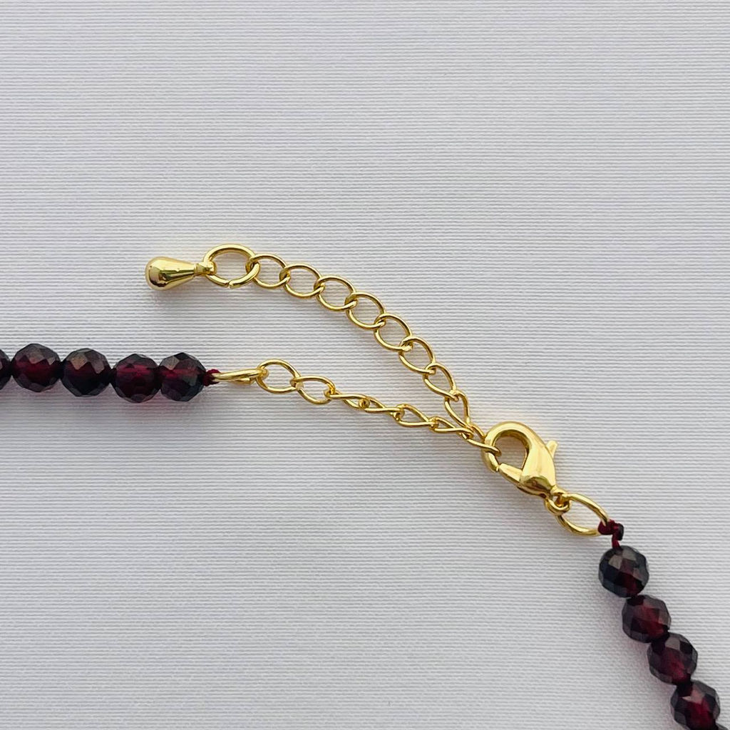 Колье из Граната - Радуга самоцветов фото 3