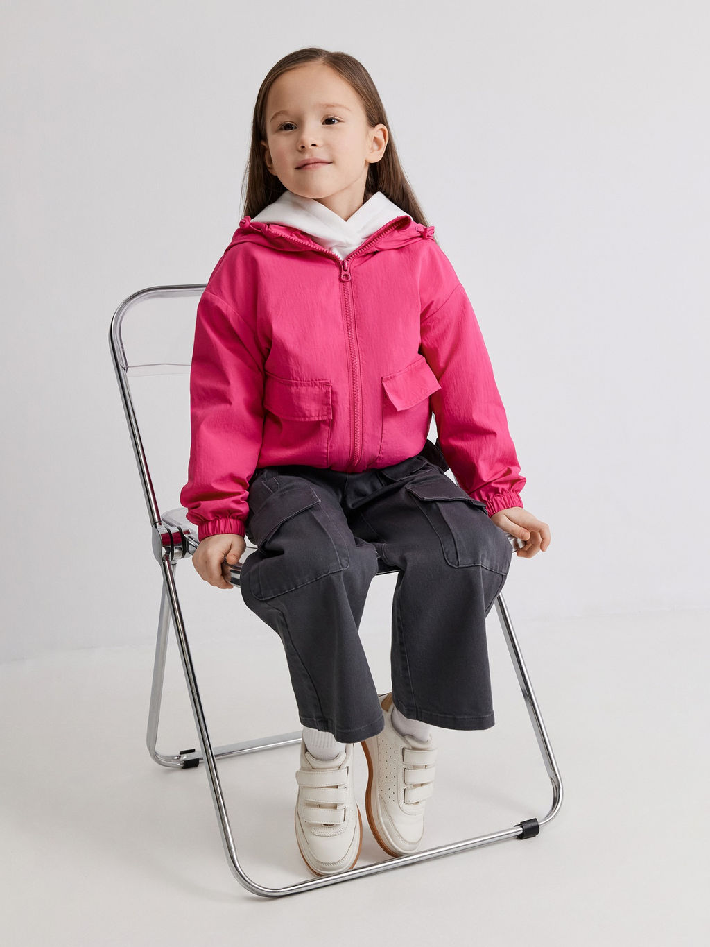ACOOLA / Куртка детская для девочек Abelia фуксия  фото 7
