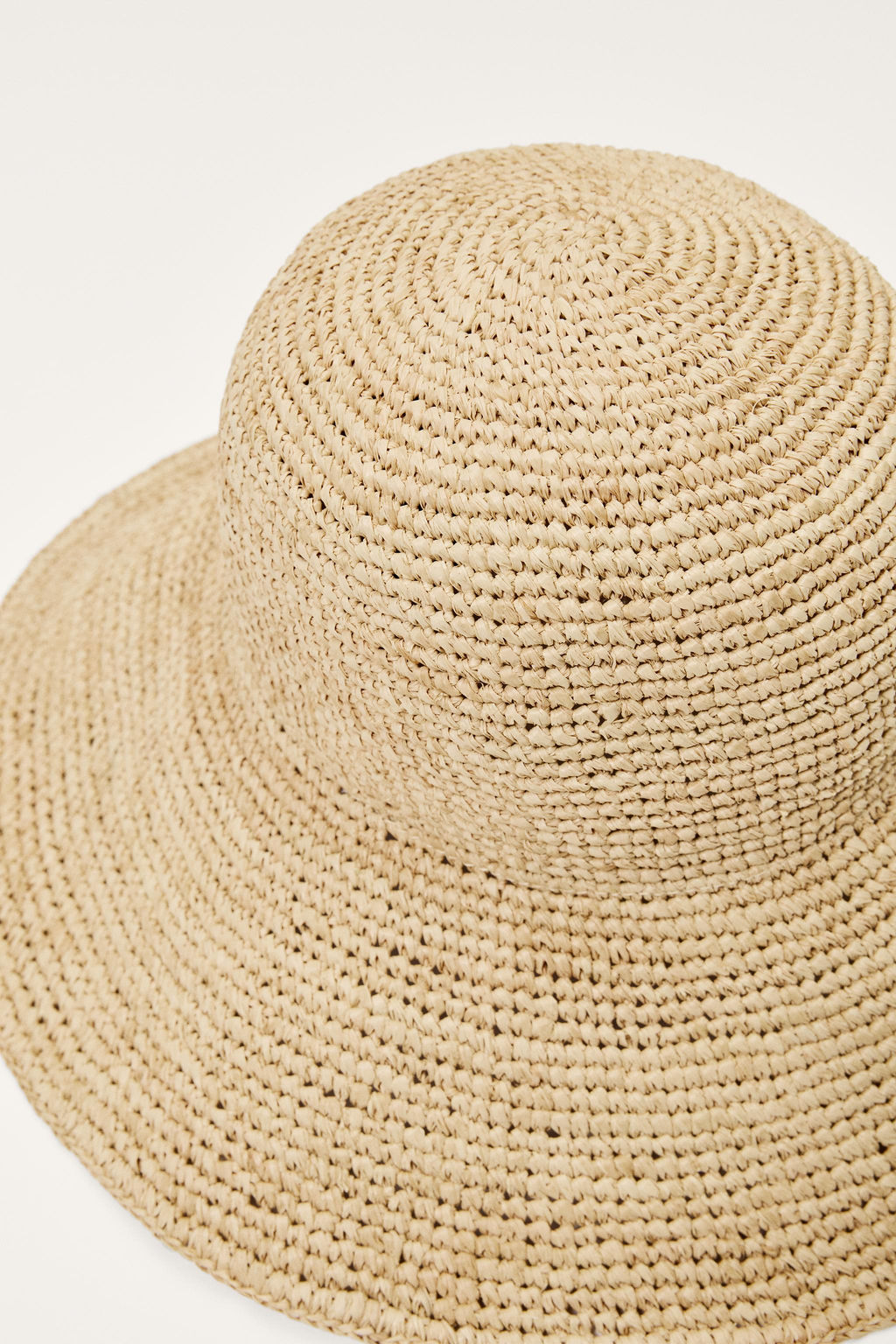 LIMITED EDITION RAFFIA BUCKET HAT - Zara фото 12
