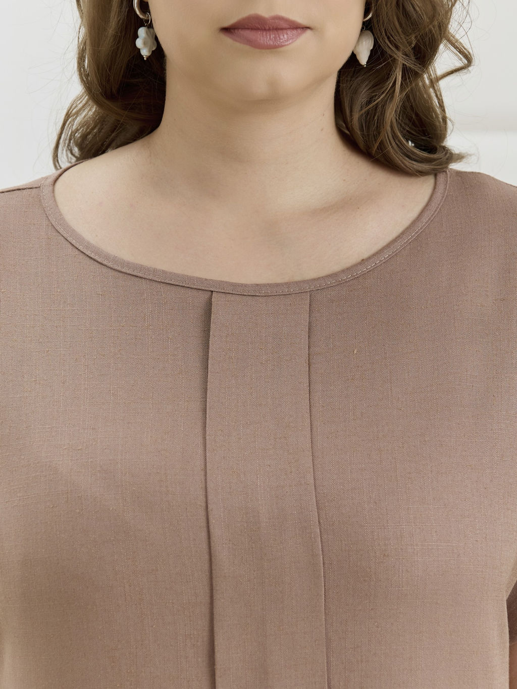 Платье Скарлет из вискозы со льном - Виотекс фото 58