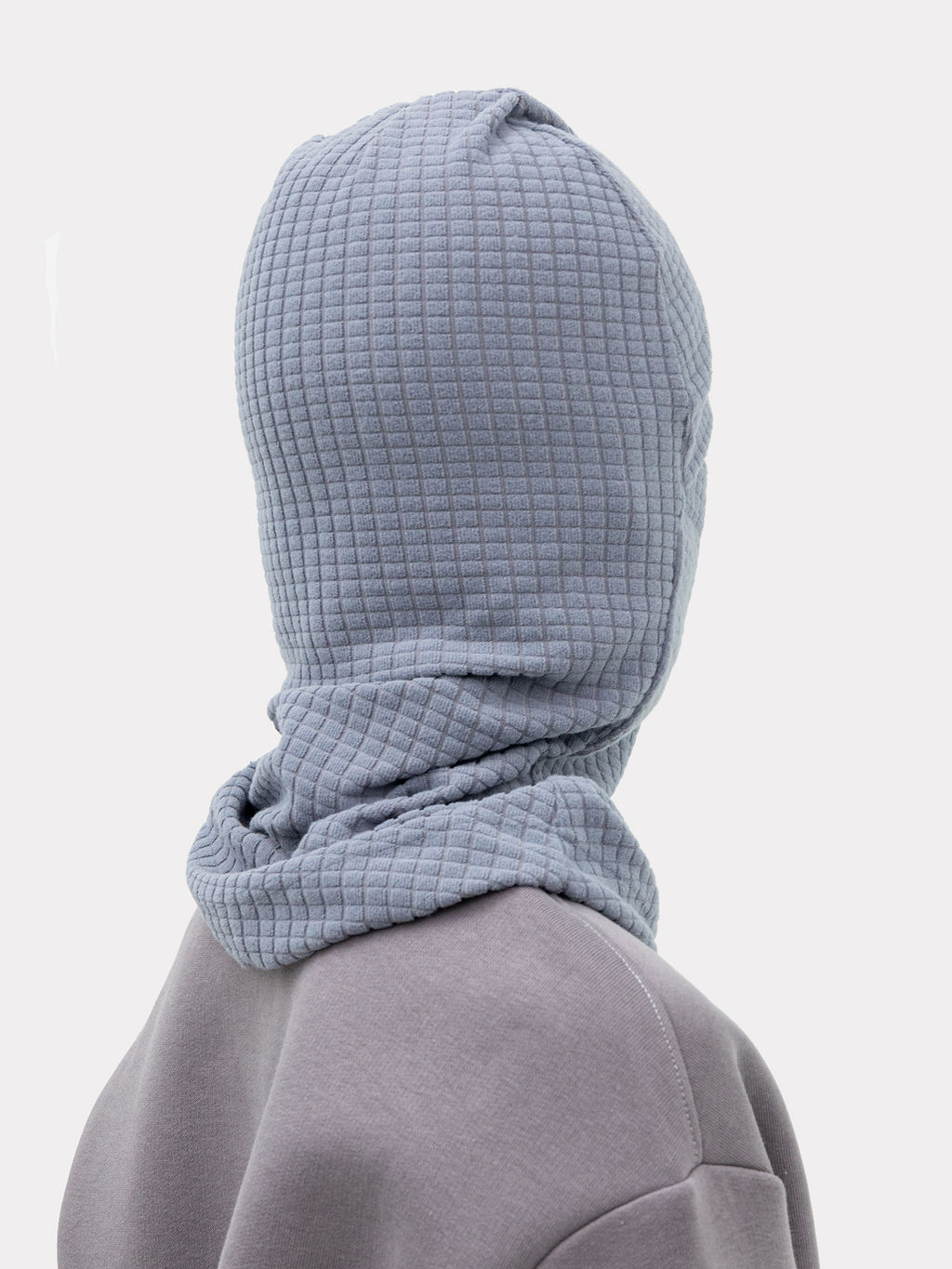 Шапка-балаклава детская в сером цвете - Mark formelle фото 4