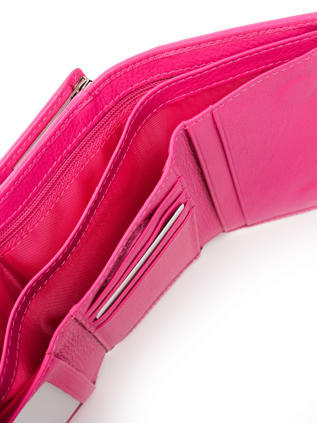 LACCOMA кошелек LA-2072-фуксия натуральная кожа  фото 4