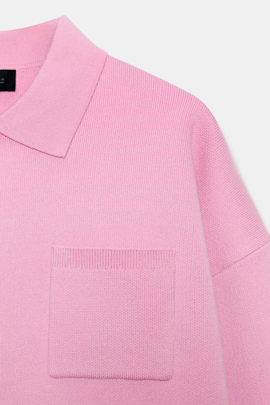 POLO PUNTO BOLSILLO / Rosa pastel - Zara фото 7