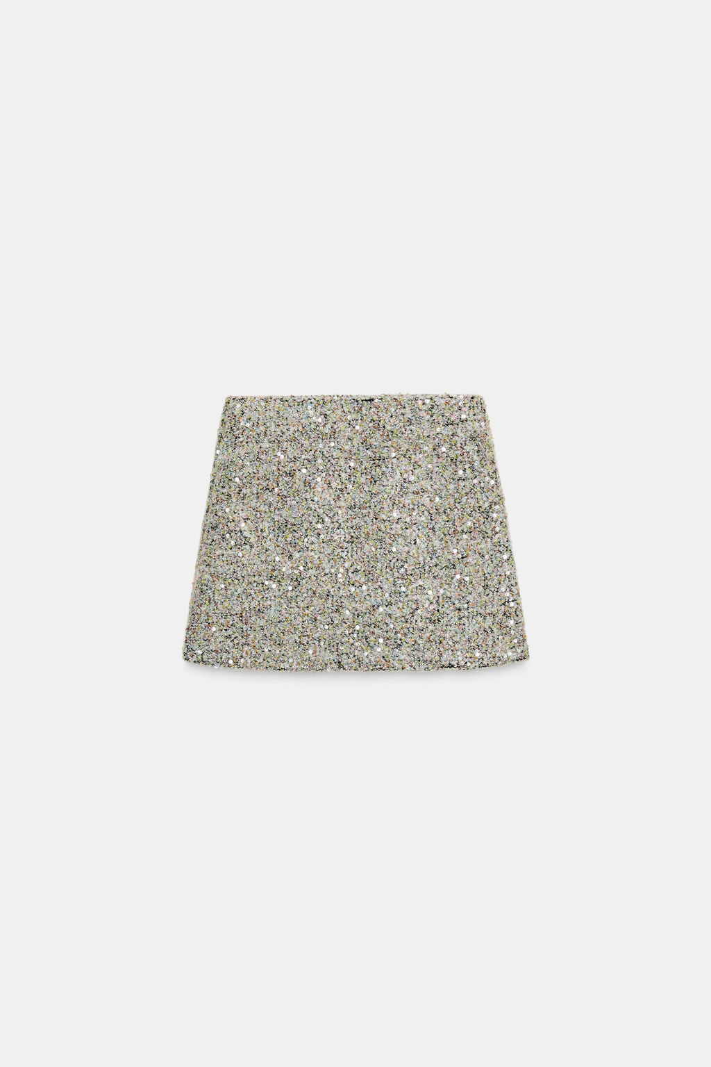 SHORT SEQUIN SKIRT
