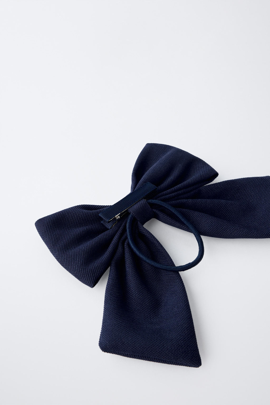 PIQU_ BOW SCRUNCHIE - Zara фото 2