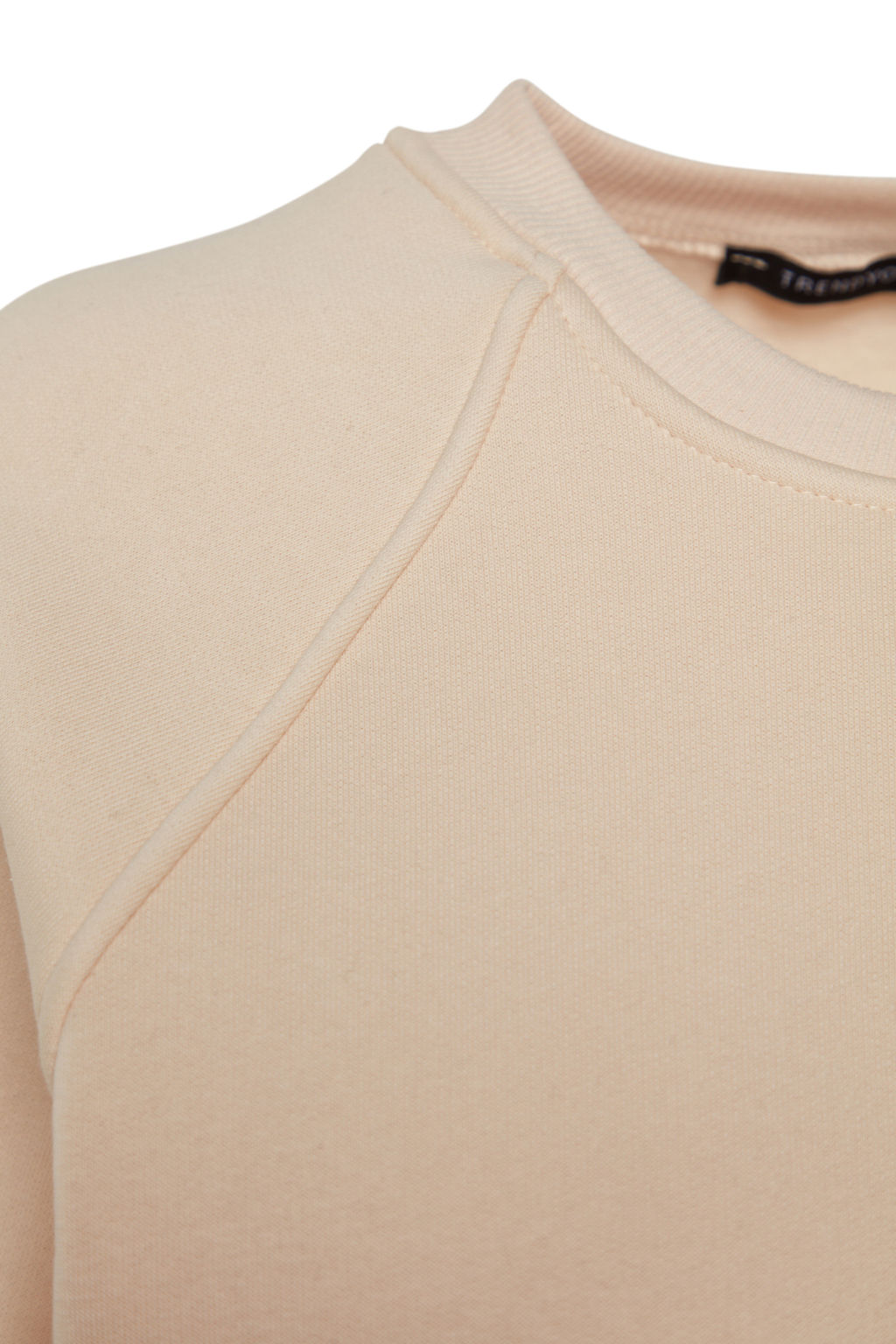 TRENDYOLMILLA Bordo Relaxed/Rahat Kal?p Basic Reglan Kol Bisiklet Yaka Orme Sweatshirt TWOAW24SW00104 фото 25