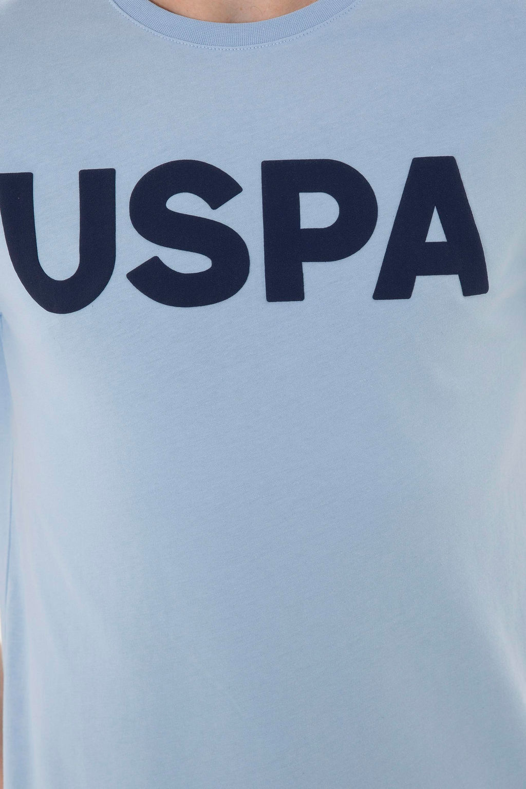 Мужская голубая базовая футболка Неожиданная скидка в корзине - U.s. polo assn фото 7