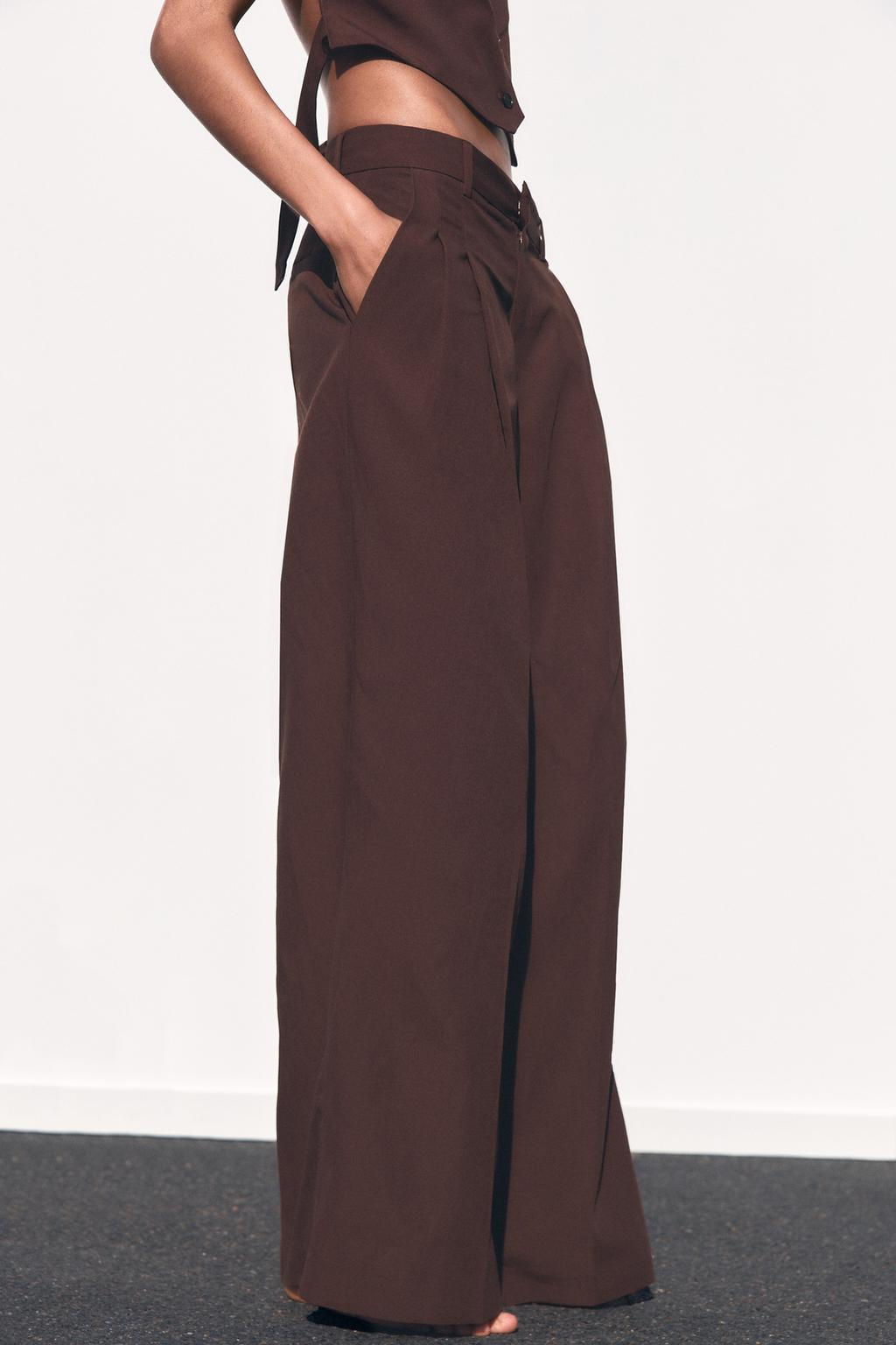 PLEATED TROUSERS - Zara фото 2