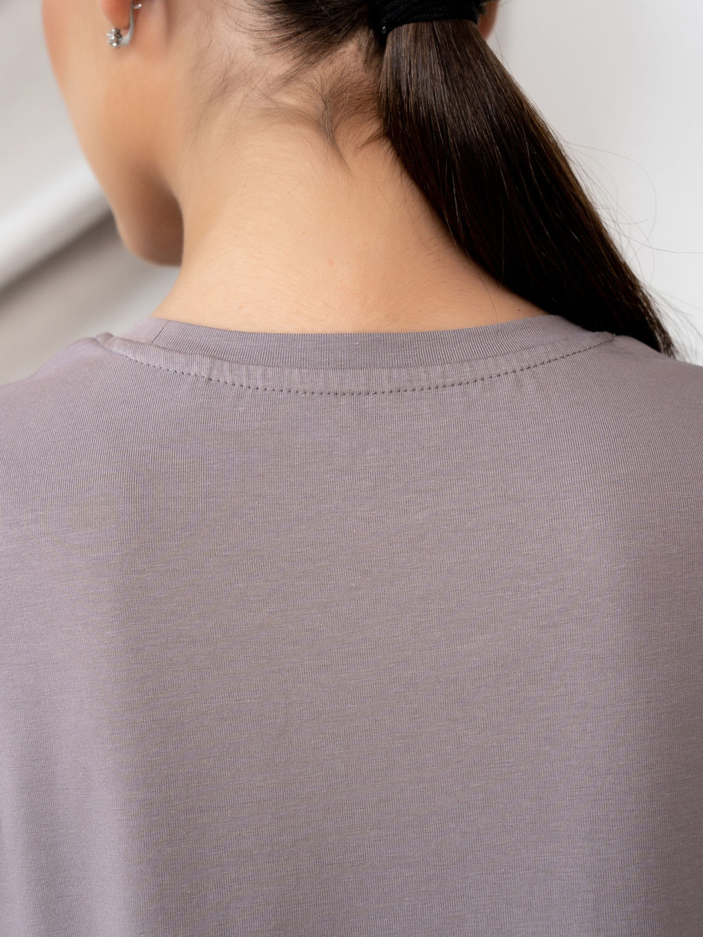 Футболка женская Grande, цв. Сиреневый - светлый