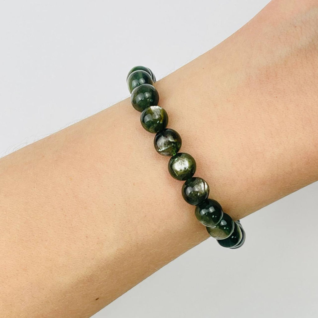 Браслет из Лепидолита "Мусковит" 17,5 см